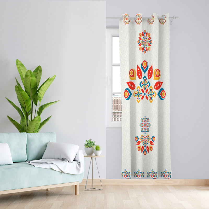 پرده مدل مخمل پانچی کد 1977 z سایز 140x200 سانتی متر