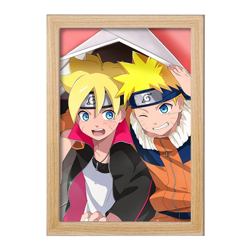تابلو خندالو مدل ناروتو و بوروتو انیمه ناروتو Naruto  کد 11266