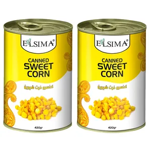 کنسرو ذرت شیرین السیما - 420 گرم بسته 2 عددی