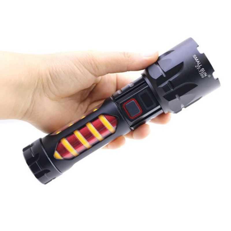 چراغ قوه دستی اسمال سان مدل zy-t289 با نور مهتابی