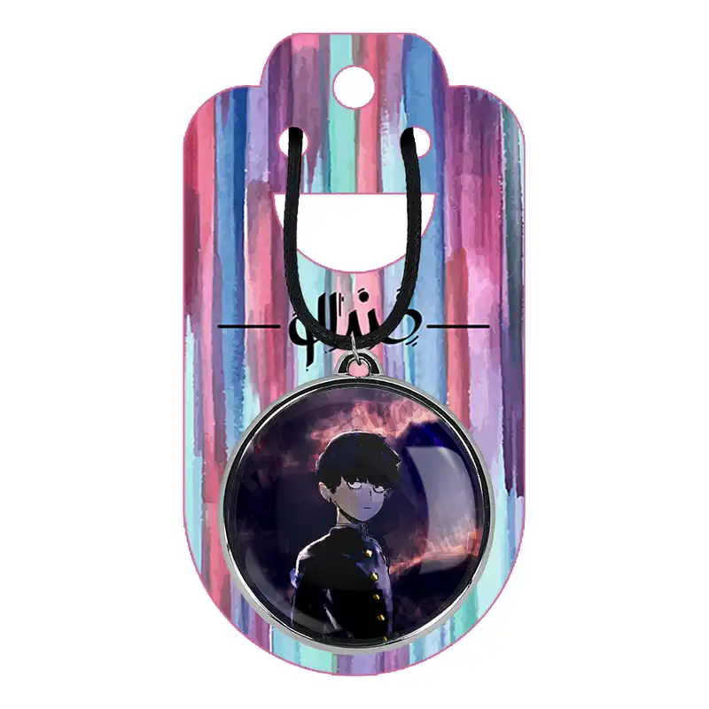 گردنبند خندالو مدل انیمه موب سایکو Mob Psycho 100 کد 2443924442