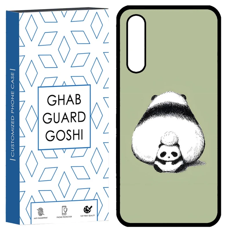 کاور قاب گارد گوشی طرح پاندا کد TPU-008 مناسب برای گوشی موبایل سامسونگ Galaxy A02