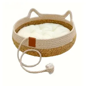 جای خواب سگ و گربه مدل Rustic-Woven