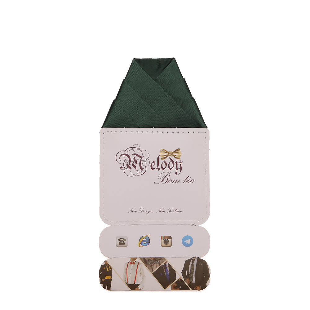 دستمال جیب مردانه ملودی مدل PS5107MSOgrn