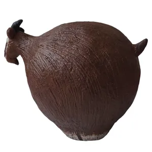 مجسمه مدل بز پاپیه ماشه کد 001
