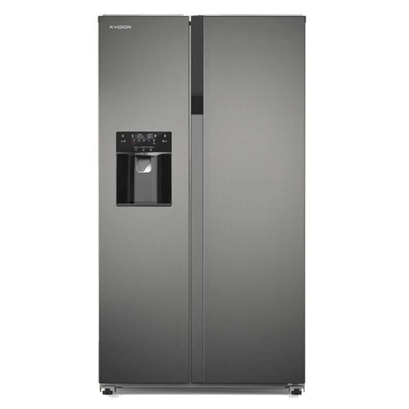 یخچال فریزر ساید بای ساید 28 فوت ایکس ویژن مدل HS600-WI/SI