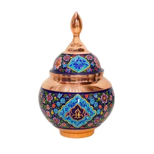 قندان مسی مدل مس و پرداز کد h004