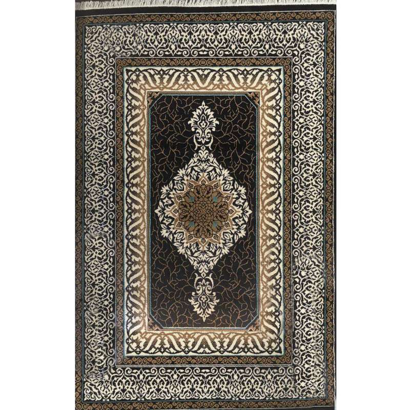 گبه ماشینی طرح گیوا زمینه قهوه ای