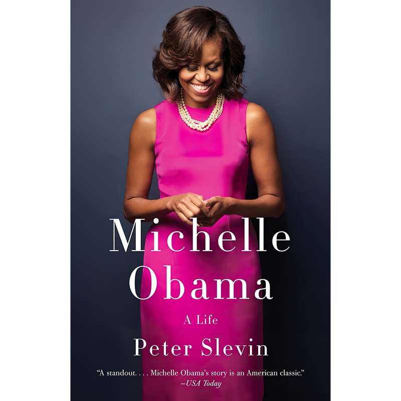 کتاب Michelle Obama اثر Peter Slevin انتشارات Vintage کتاب Michelle Obama اثر Peter Slevin انتشارات Vintage