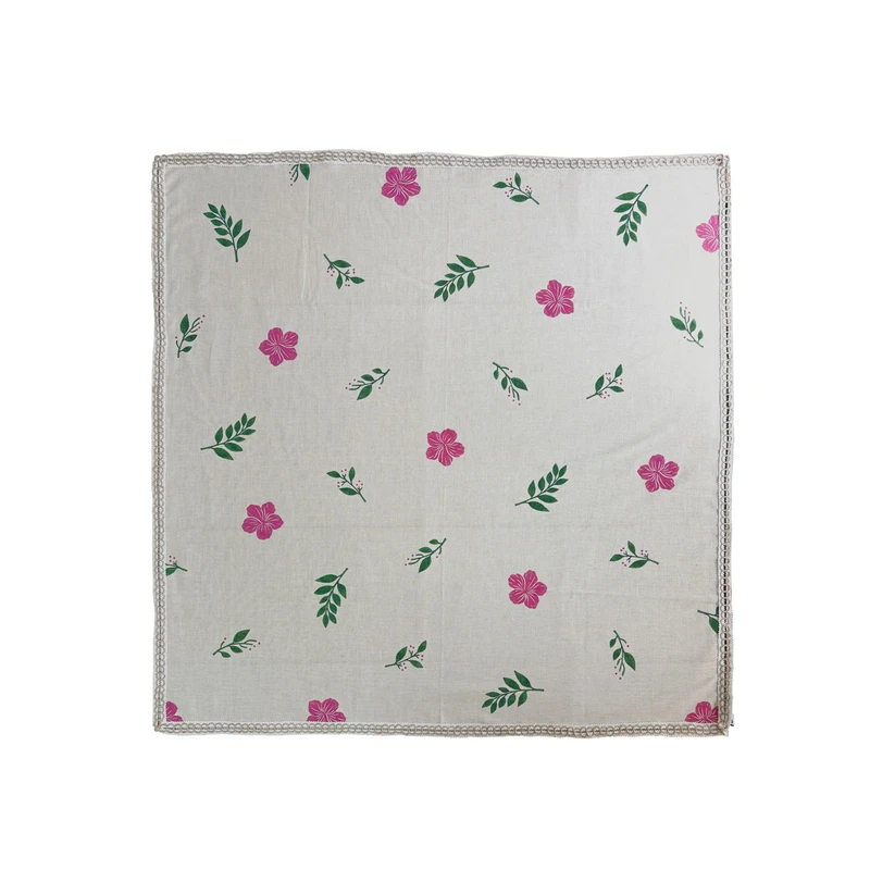 رومیزی مدل ارغوان سایز 100*100 سانتی متر