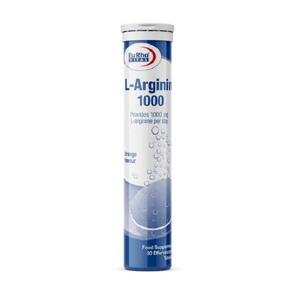 قرص جوشان ال آرژنین 1000 میلی گرم یوروویتال بسته 20 عددی
