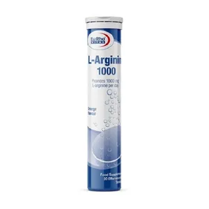 قرص جوشان ال آرژنین 1000 میلی گرم یوروویتال بسته 20 عددی