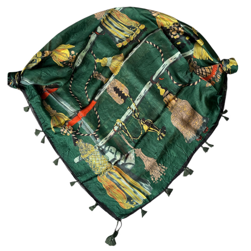 روسری زنانه مدل حریر ابرشیم  کد 2