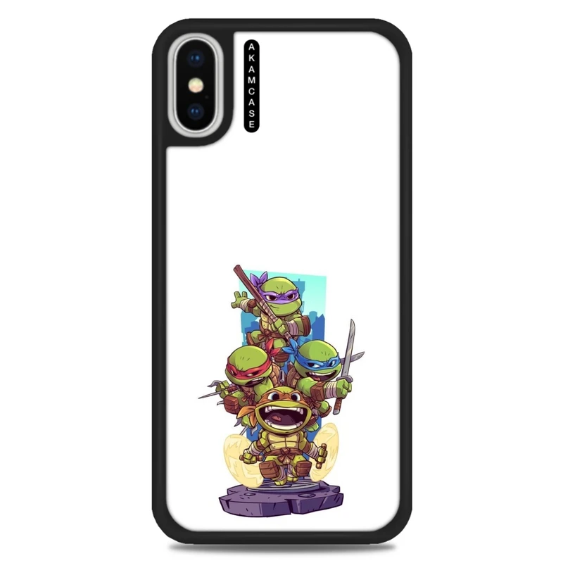 کاور آکام مدل AMC-WAX-NINJA TURTLES17 مناسب برای گوشی موبایل اپل iPhone X/Xs