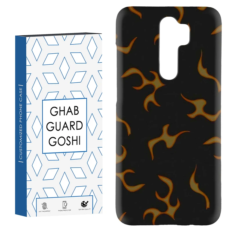 کاور قاب گارد گوشی طرح اتیش کد Dimo-936 مناسب برای گوشی موبایل شیائومی Redmi 9 / Redmi 9 Prime
