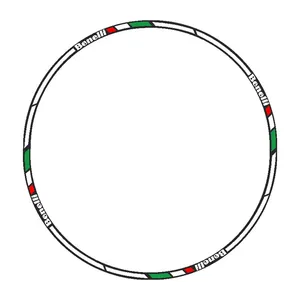 برچسب دور رینگ موتورسیکلت رایسان کد Dm015Bw