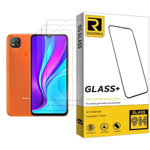 Randika Randika Glass MIX003 Screen Protector For Xiaomi Redmi 9 (India) Pack Of 3
