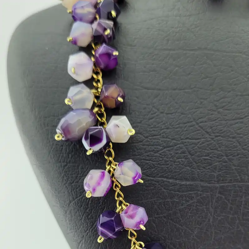 نیم ست زنانه مدل سنگ عقیق هرزگوال کد w38