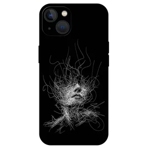 Megafone Face Sketch 7423 Cover For Apple iPhone 13 mini