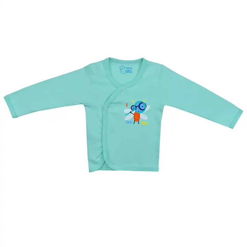 شومیز آستین بلند نوزادی اسپیکو مدل زنبور