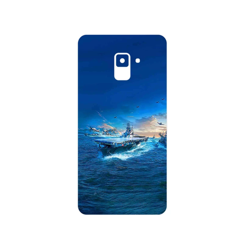 برچسب پوششی ماهوت مدل Warship مناسب برای گوشی موبایل سامسونگ Galaxy A8 Plus 2018