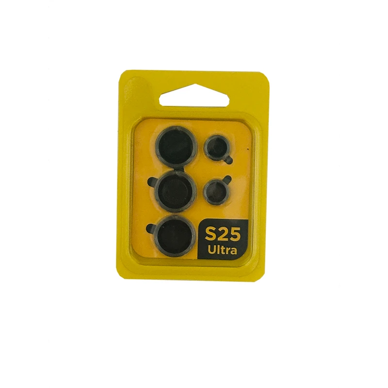 محافظ لنز دوربین مدل شیک شل طرح رینگی ساده مناسب برای گوشی موبایل سامسونگ Galaxy S25 Ultra