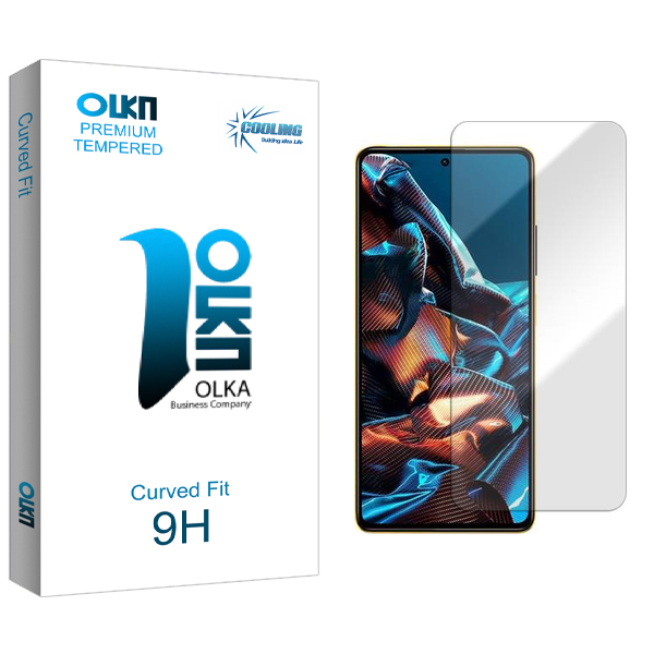 محافظ صفحه نمایش کولینگ مدل Olka مناسب برای گوشی موبایل شیائومی Poco X5 Pro 5G