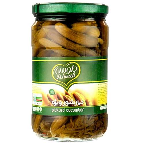 خیارشور ویژه دلوسه - 750 گرم