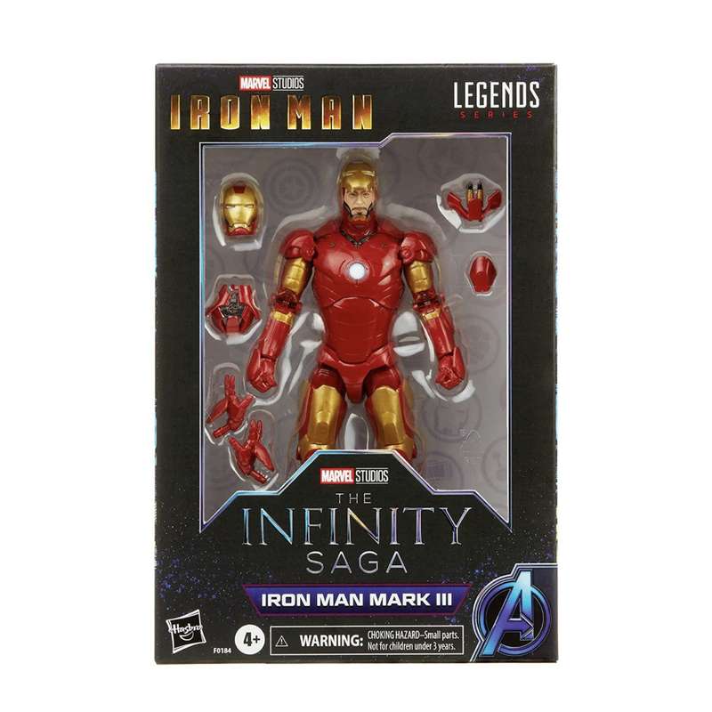 اکشن فیگور هاسبرو مدل Iron Man Mark 3 Infinity Saga