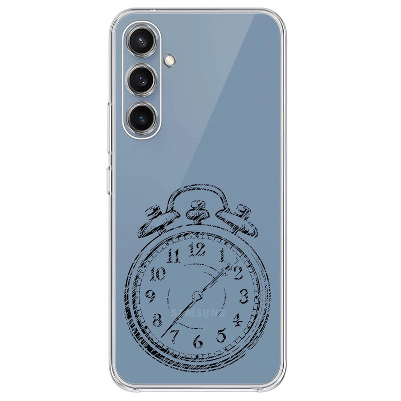 کاور مگافون طرح ساعت مدل C64-B مناسب برای گوشی موبایل سامسونگ Galaxy S23 FE
