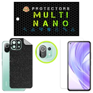 Multi Nano X-SLFG Screen Protector For Xiaomi Mi 11 Lite with lens protector and back skin