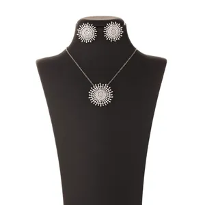 نیم ست نقره زنانه مدل NSS-0-40