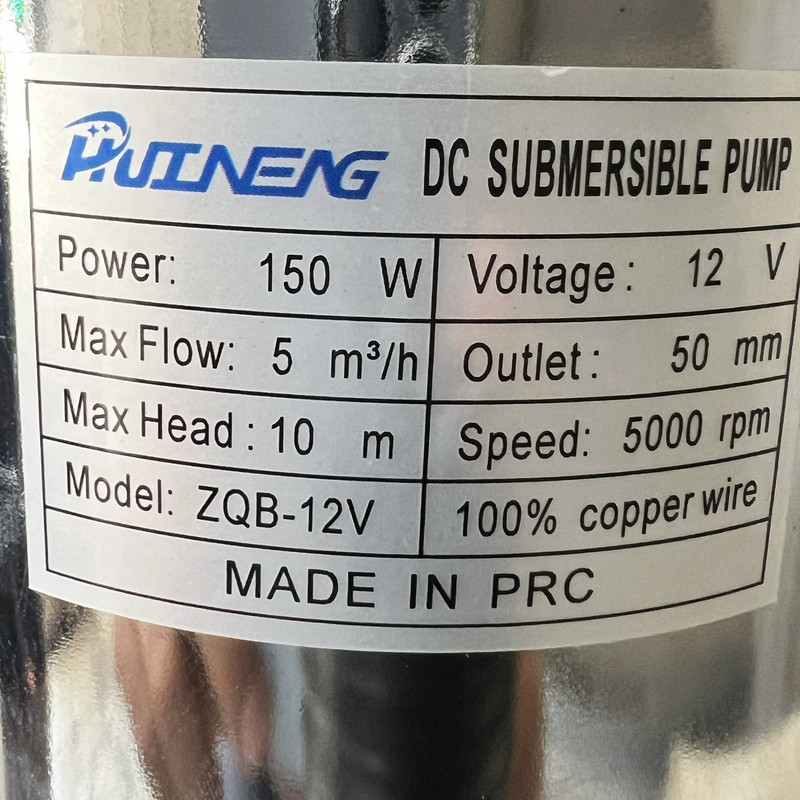 پمپ کف کش هیونینگ مدل ZQB-12V کد دو اینچی پمپ کف کش هیونینگ مدل ZQB-12V کد دو اینچی
