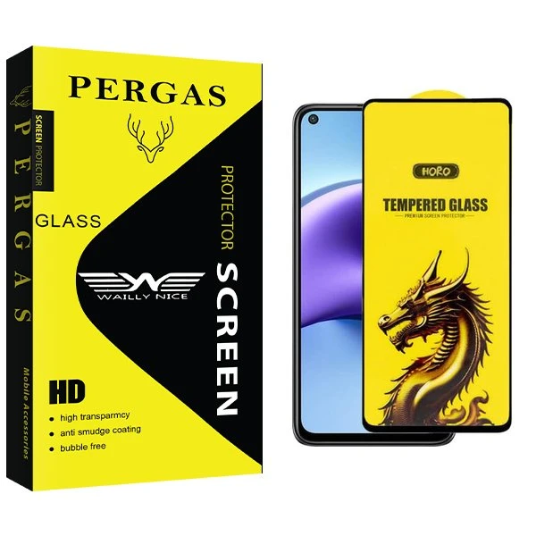 محافظ صفحه نمایش وایلی نایس مدل Pergas Y-Horo مناسب برای گوشی موبایل شیائومی Redmi Note 9T