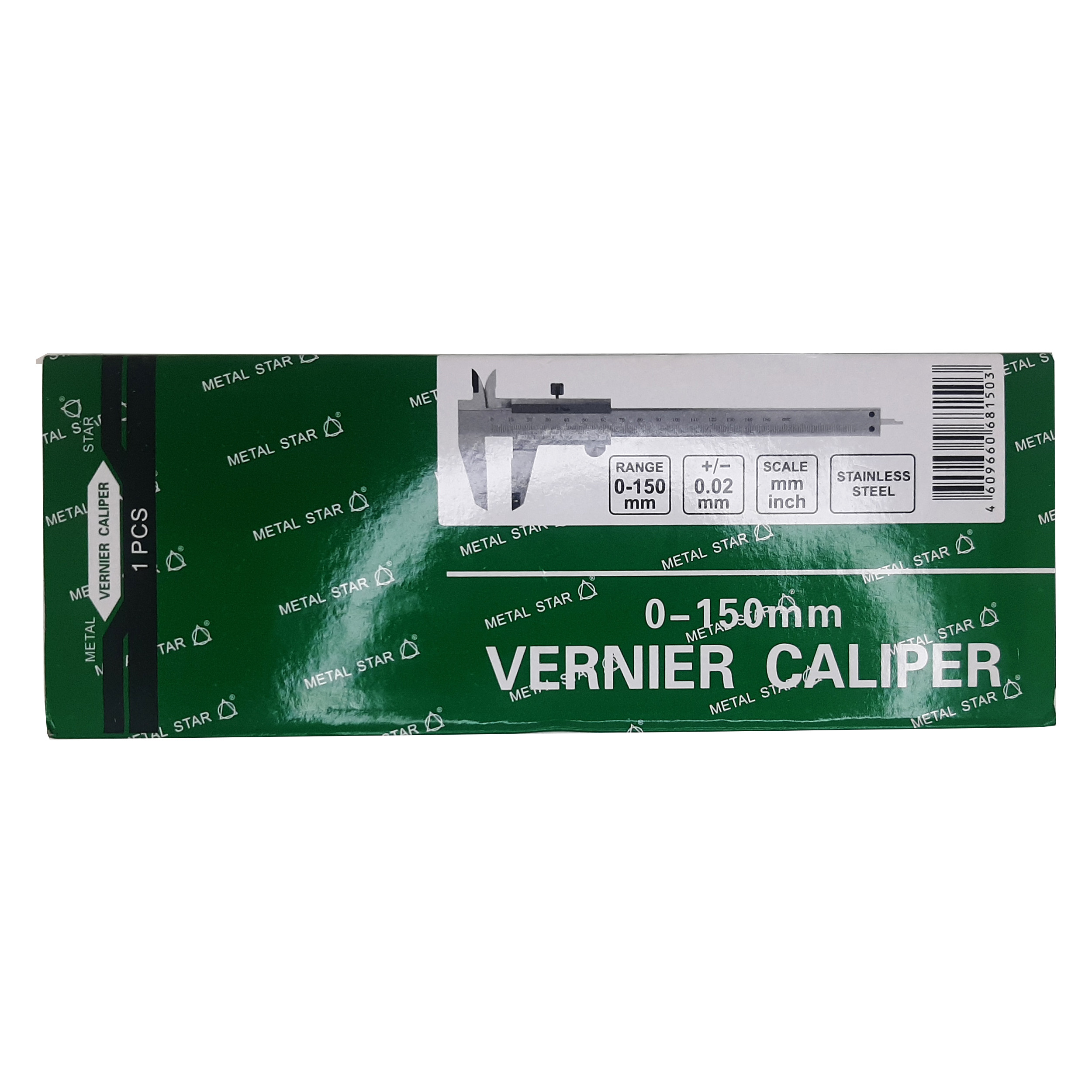 کولیس متال استار مدل M-150 گستره 150-0 میلی متر کولیس متال استار مدل M-150 گستره 150-0 میلی متر