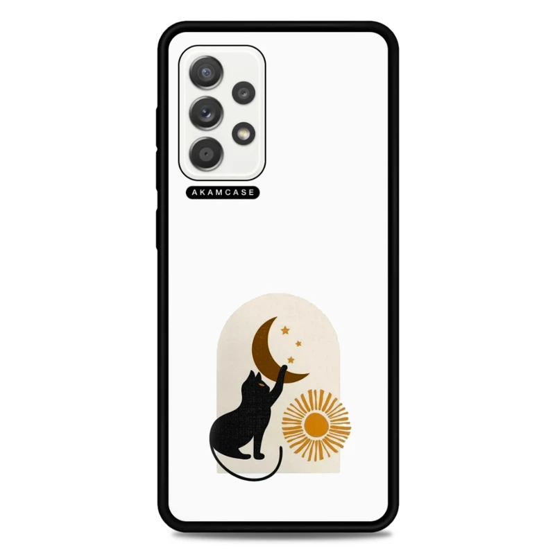 کاور آکام مدل AMC-WSGA52-CATS-28 مناسب برای گوشی موبایل سامسونگ Galaxy A52