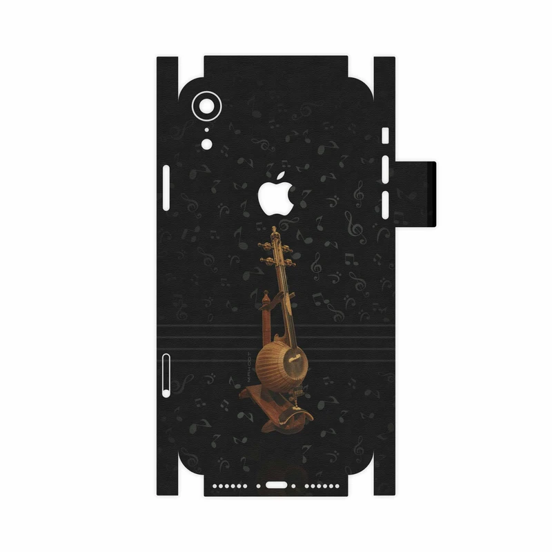 برچسب پوششی ماهوت مدل Persian Fiddle Instrument-FullSkin مناسب برای گوشی موبایل اپل iPhone XR