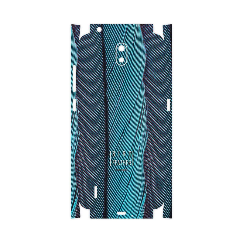 برچسب پوششی ماهوت مدل Turquoise feathers-FullSkin مناسب برای گوشی موبایل نوکیا C1