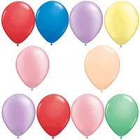 بادکنک مدل پاستیلی 6 بسته 10 عددی