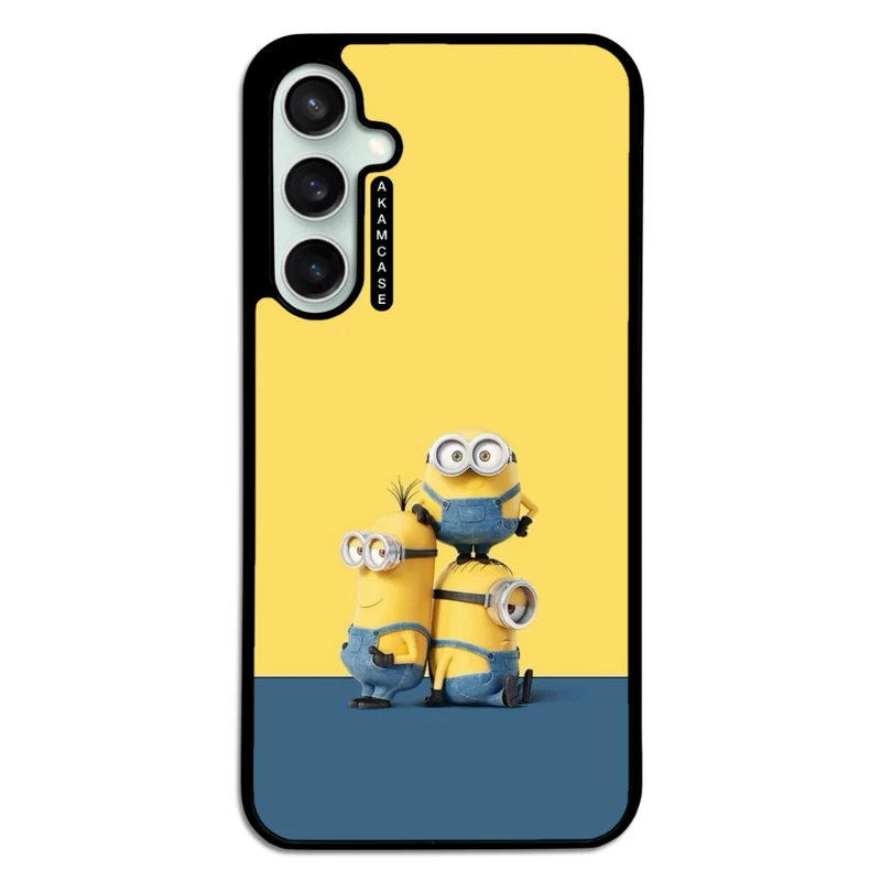 کاور آکام مدل AMC-WSGS23FE-MINIONS4 مناسب برای گوشی موبایل سامسونگ Galaxy S23 FE
