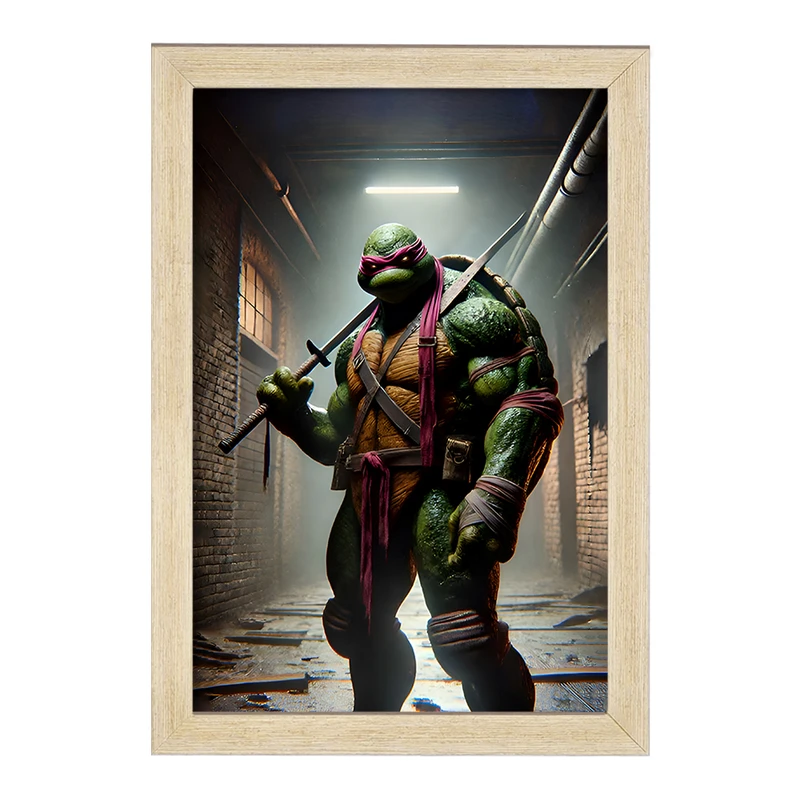 تابلو خندالو مدل لاکپشت های نینجا کد F11746