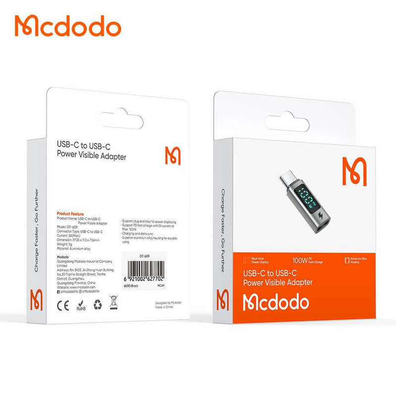 مبدل USB-C مک دودو مدل OT-6090