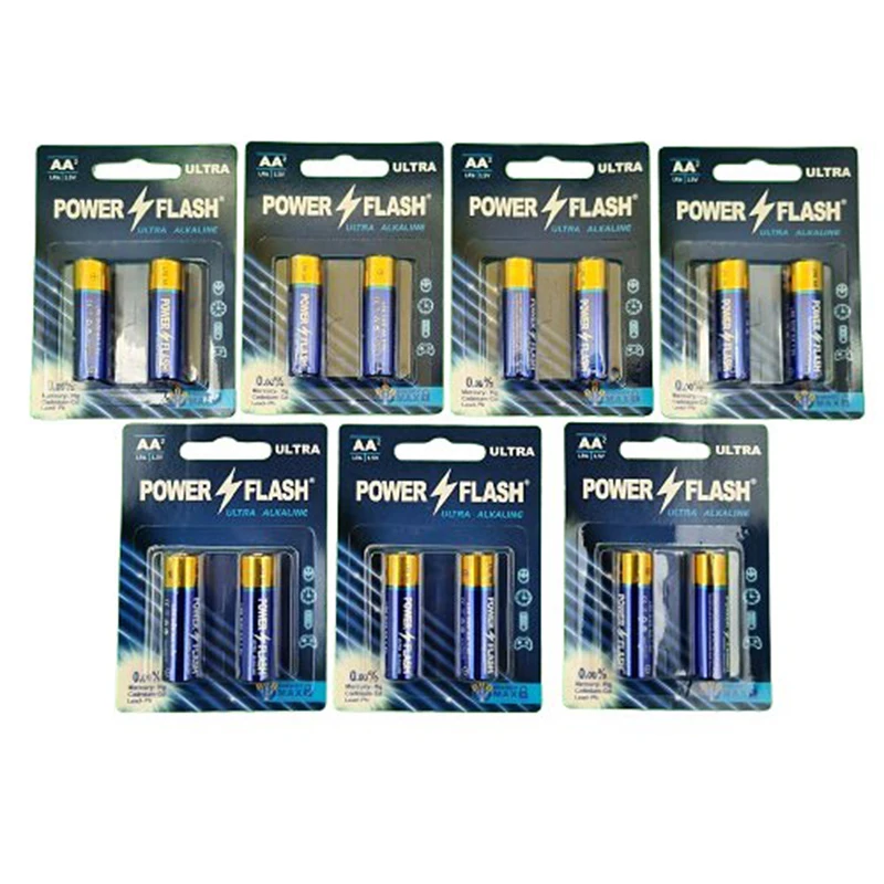 باتری قلمی پاورفلش مدل الترا آلکالاین بسته ۱۴ عددی 