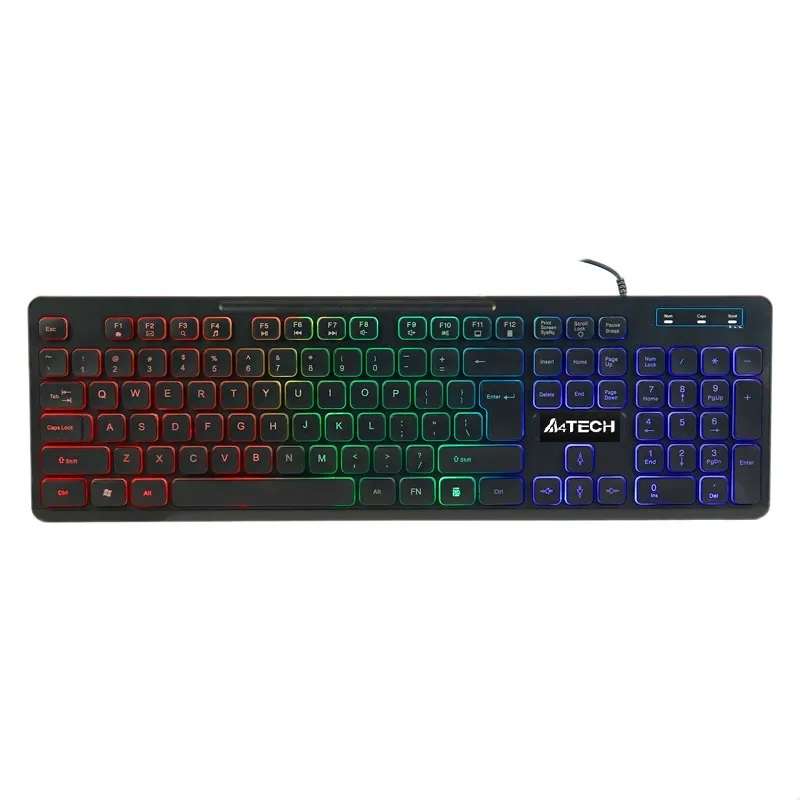 کیبورد مخصوص بازی ای فورتک مدل WK-580 GAMING RGB