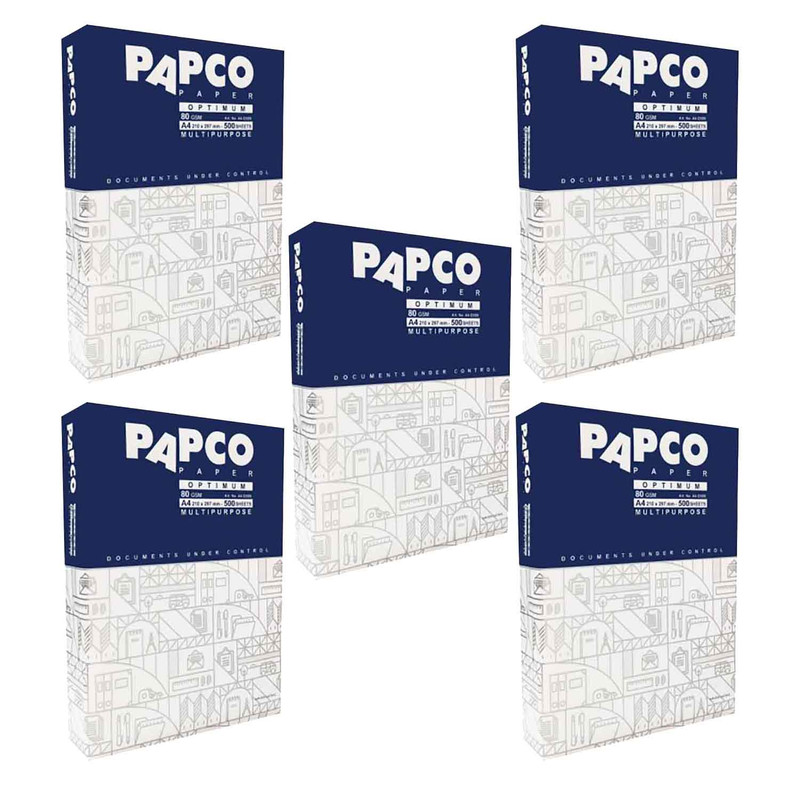 کاغذ A4 پاپکو کد DR108 بسته 2500 عددی