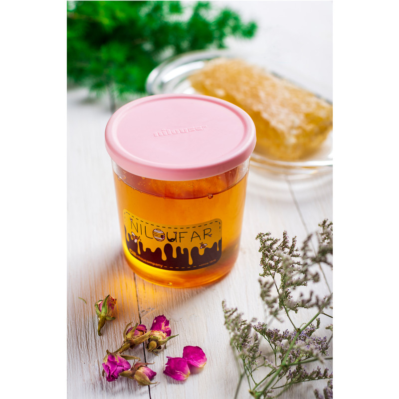 ظرف مربا و عسل نیلوفر مدل هانی کد 552