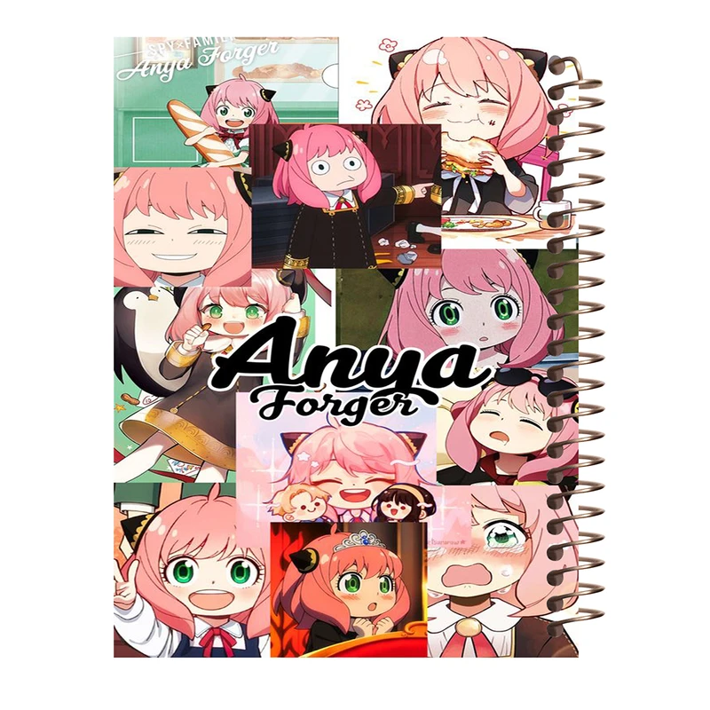 دفترچه یادداشت 60 برگ مدل Spy x Family طرح آنیا کد N197