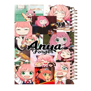 دفتر زبان 60 برگ طرح انیمه Spy x Family مدل آنیا کد L96