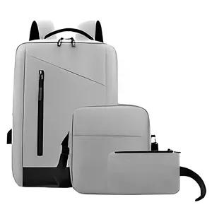 کوله پشتی لپ تاپ سه تیکه مدل BP21 مناسب برای لپ تاپ تا 15.6 اینچی مجموعه سه عددی