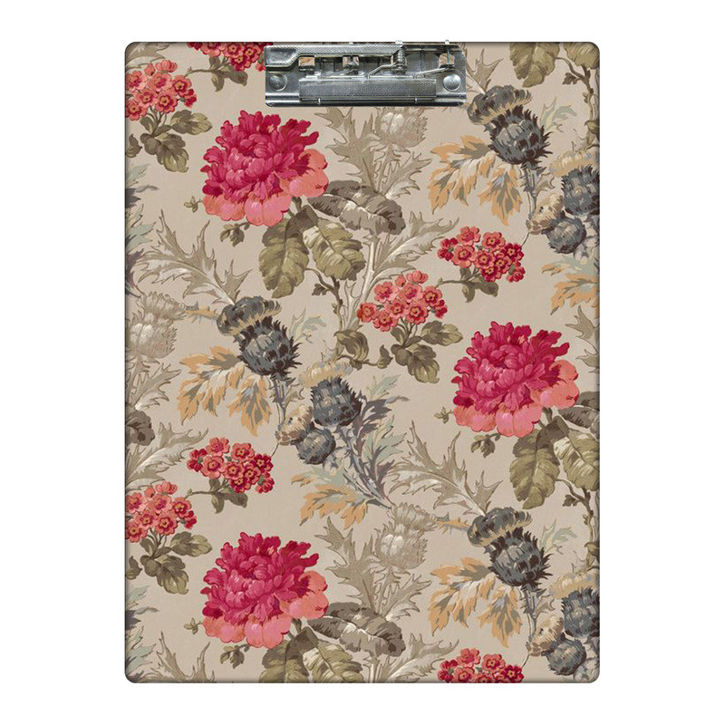 تخته شاسی طرح گل گلی وینتیج کد  0266107 سایز A4